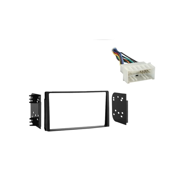 Metra Double DIN Stereo Harness Radio Install Dash Kit for 2006-2008 Kia Optima