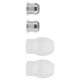 thumbnail image 5 of Almohadillas de silicona suave para los oídos, piezas de repuesto para tapones para los oídos, puntas de repuesto para un ajuste cómodo y reducción de ruido, 2 uds., 5 of 8