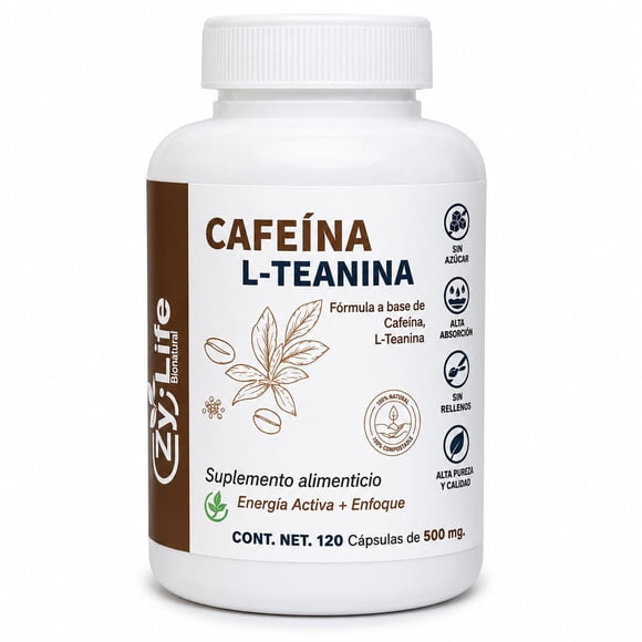 Cafeína + L- Teatina