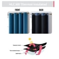 thumbnail image 4 of THD Lawrence 100% Blackout Thermal Grommet Window Curtain Panels for Bedroom and Living Room - Total Privacy and Energy Efficiency - Set of 2, 4 of 7