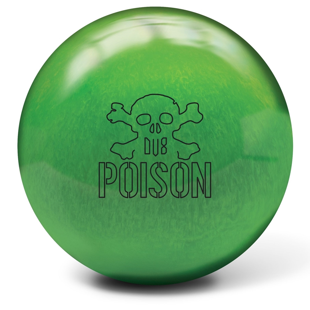 DV8 Poison Pearl Bowling Ball Radium Green (16lbs)