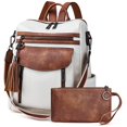 thumbnail image 1 of Mochila Shrie Fashion de piel para mujer, color negro, 1 of 6