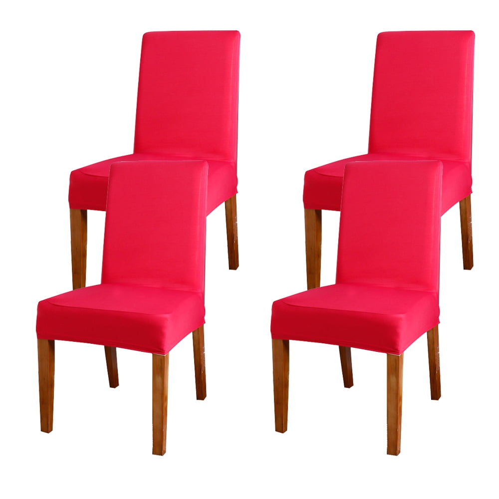 Details about   1pc Universal Chair Cover Stretch Spandex Dining Room Seat Cover Slipcover Home 