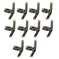 thumbnail image 1 of MYG 10pcs 90° Angle Wooden Box Supports Hinge for Small Wooden Jewelry Wine Case, 1 of 9