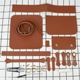 thumbnail image 2 of DIY Sewing Stitching Womens Leather Bag Making Complete Kit Handbag Brown, 2 of 8
