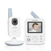 NANNIO Hero2 Video Baby Monitor with Camera and Audio, Two-way Talk, Auto Night Vision, Voice Activation (VOX), 5 Lullabies, 985ft Range, Long Battery Life, Plug-and-Play, Non-WiFi, Pri