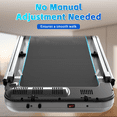 thumbnail image 6 of Under Desk Treadmill 2.5HP, 3-in-1 Foldable Walking Pad with 0.6-6.2MPH & 9% Incline, Portable Treadmill for Home & Office with Remote & LED Display, 6 of 12