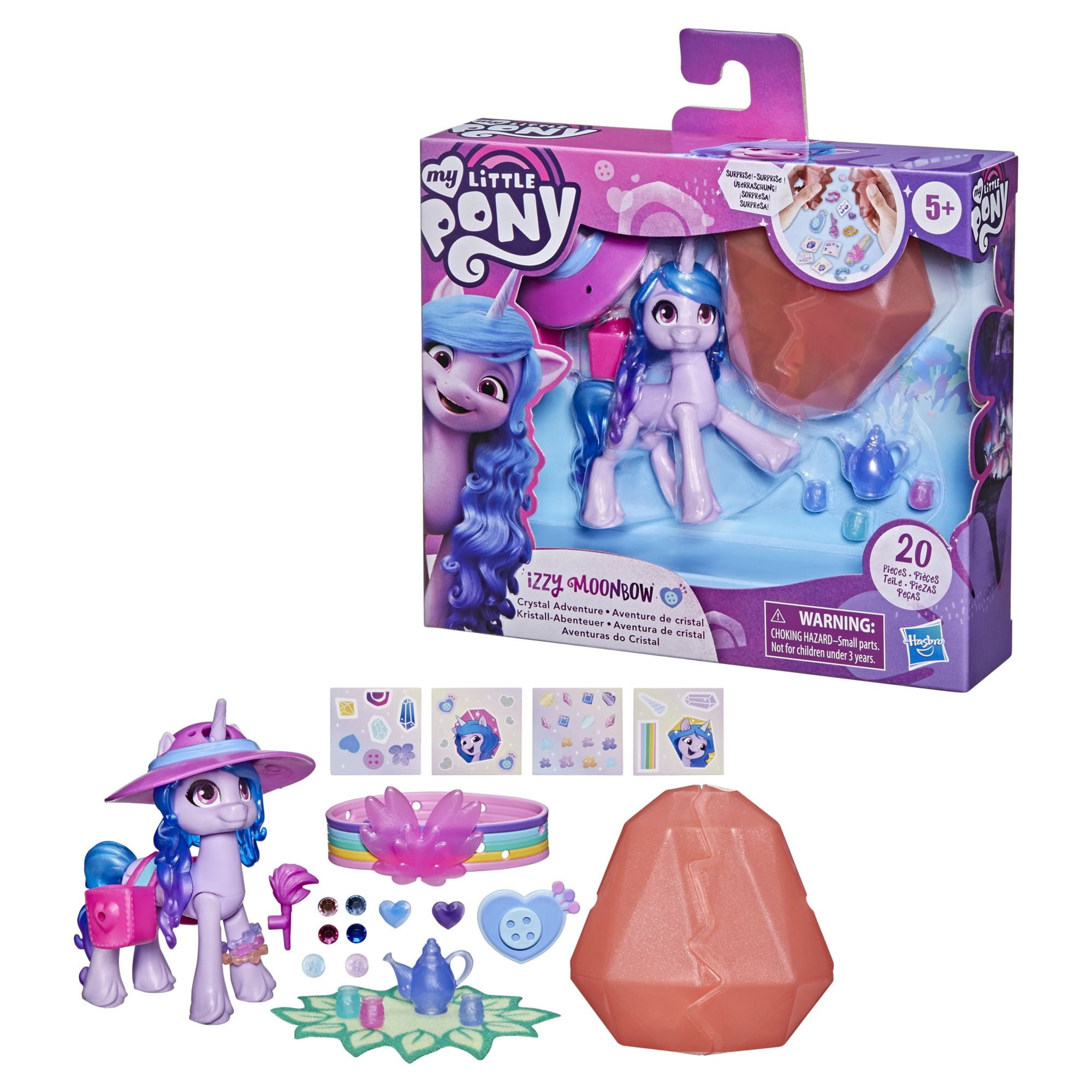 My Little Pony - Izzy - Aventuras Do Cristal - F1785 - Hasbro - Real  Brinquedos