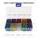 thumbnail image 5 of Estándar 100pcs Surtido lámina del coche fusibles 2A 3A 5A 7.5A 10A 15A 20A 25A 30A 35A para el Carevas Fusible, 5 of 7