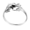 thumbnail image 3 of Incredible Leaping 3D Tree Frog Sterling Silver Band Ring-7, 3 of 5