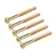 thumbnail image 1 of Tornillos de máquina con socket hexagonal Unique Bargains de acero al carbono, tornillo de muebles, socket hexagonal, galvanizado, rosca media M8x3.35" 5Pcs, 1 of 4
