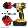 thumbnail image 7 of Drillbrush Outdoor Cleaning Supplies - Garden and Statue Cleaning Brush Set - Patio and Deck Scrubbing Tools - Stone Stain Removing Tool - Brick Brush, 7 of 7