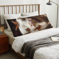 thumbnail image 4 of Fotbe Cow With Butterflies Funda para Almohada Corporal con Diseño, Funda de Microfibra Ultrasuave de 20x54 Pulgadas, Ropa de Cama Elegante, 4 of 7