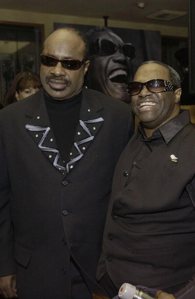 Ray Charles and Stevie Wonder Photo Print (24 x 30) - Walmart.com - Walmart.com