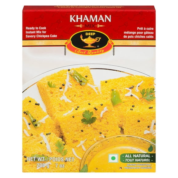 Deep Khaman Instant Mix for Savory Chickpea Cake, 200 g