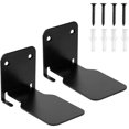 thumbnail image 1 of Stainless Steel Invisible Floating Bookshelves Book Shelves Holder Organizer (Black), 1 of 6