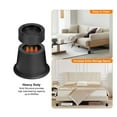 thumbnail image 3 of Home Bed Risers, Adjustable Stackable Bed Frame Risers for  Under Bed Storage, Bed Lifts Risers for Sofa,  Heavy Duty Furniture Risers for College Dorm Bed Sofa, 3 of 8
