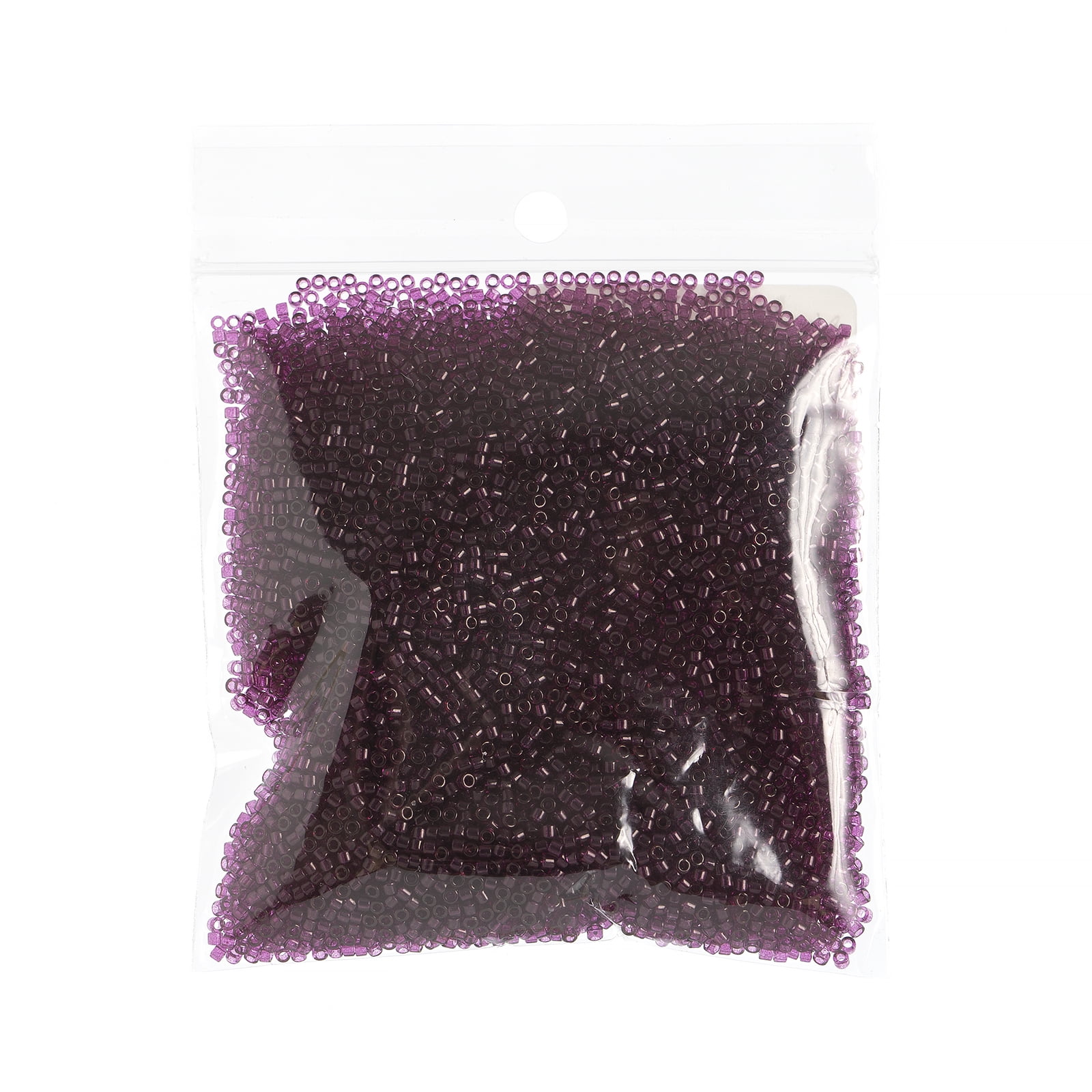 Miyuki Delica 11/0 - Red Wine Transparent Dyed DB1312 - 50gms Bag of Japanese Glass Beads
