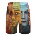 thumbnail image 6 of Outer Banks Characters Men's Beach Shorts Swim Trunks Casual Quick Dry Board Shorts Swimwear with Mesh Lined and Pockets, 6 of 8