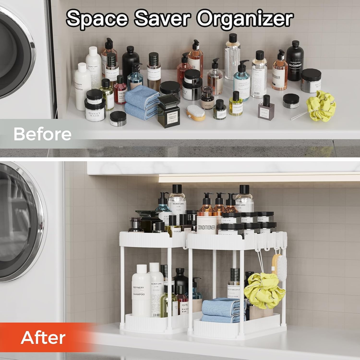 Under Sink Organizers and Storage for Bathroom & Kitchen, Under Cabinet Organizers and storage