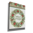 thumbnail image 2 of Epic Graffiti 'Season's Greetings Wreath Design' by Cindy Jacobs, Canvas Wall Art, 40"x54", 2 of 2