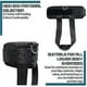 thumbnail image 5 of Correas de tobillo ajustables con mancuernas Anillos en D Pesas Entrenamiento de extensión de piernas Entrenador de tibia Equipo de fitness para gimnasio en casa, 5 of 5