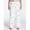 White, variant on Women's Halloween Fall Hacci Knit Sleep Pants, Mid Rise Lounge Pants with Drawstring Elastic Waist and Pockets, Soft Casual Pajama Trousers with Seasonal Print, Sizes XS-3X