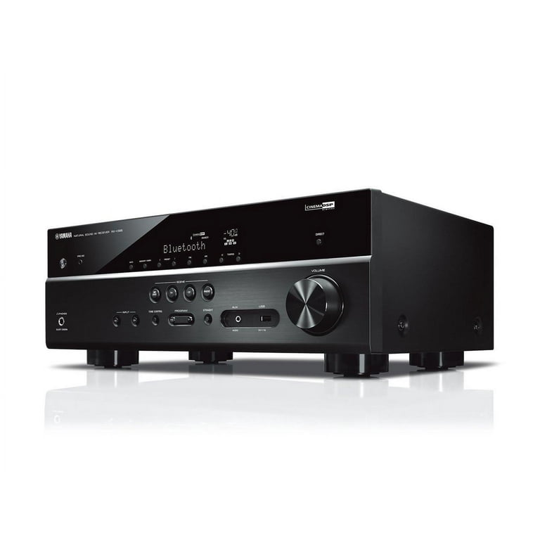 Yamaha, 4K Bluetooth AV Receiver 5.1-Channel RX-V385, Black