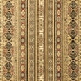 thumbnail image 1 of Ahgly Company Indoor Square Abstract Brown Modern Area Rugs, 4' Square, 1 of 4