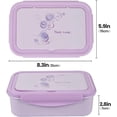 thumbnail image 2 of Fiambrera Ensalada, Fiambrera Infantil 1400 Ml, Fiambrera Infantil Adulto, 3 Compartimentos, Fiambrera Infantil Con, 2 of 5