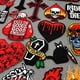 thumbnail image 3 of Parches bordados no muertos Punk para ropa, pegatinas para planchar, rayas, apliques Diy, pegatinas para ropa, 3 of 4