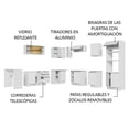 thumbnail image 4 of Cocina Integral Completa Modular Madesa Glamy 504cm BB, 4 of 9