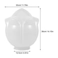 thumbnail image 2 of FENGGUIQU White Acrylic Light Cover Para Lámparas De Jardín Y Fixture De Pared Exterior, 2 of 8