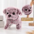 thumbnail image 2 of Electronic Plush Toys Puppy Plush Singing Interactive Puppy Stuffed Animals Animated Funny Toys Tail Wagging, Gifts for Boys Girls（Rural Dog [Red]）, 2 of 5