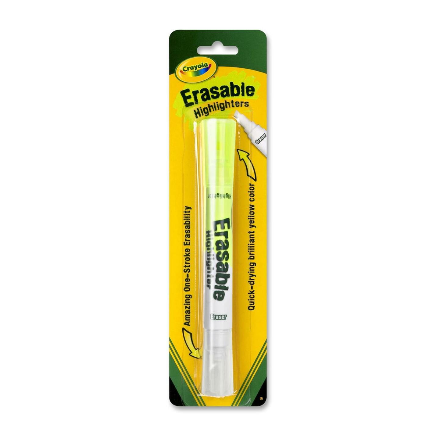Crayola 1ct DualEnded Erasable Highlighter