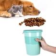thumbnail image 3 of Billuyoard Cubo de almacenamiento de silicona, contenedor de almacenamiento de alimentos para mascotas con sello para pájaros resistente al moho Suministros de alimentación y agua para mascotas, 3 of 6
