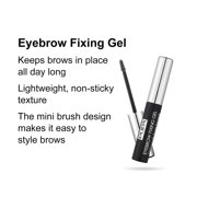 PUPA Milano Eyebrow Fixing Gel, Eyebrow Gel, 100 Clear, 0.13 oz
