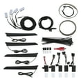 thumbnail image 1 of LED  Light, 21 Color Car LED Strip Lights Unique Decoration Carbon Fiber Style Trims  For Automotive, 1 of 8