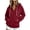 Wine, variant on Trendsetting Women's Apparel Fashion Plus Size Womens Oversized Hoodies Casual Long Sleeve Fleece Sweatshirts Pullover Sweaters Teen Girls Preppy Tops Clothes