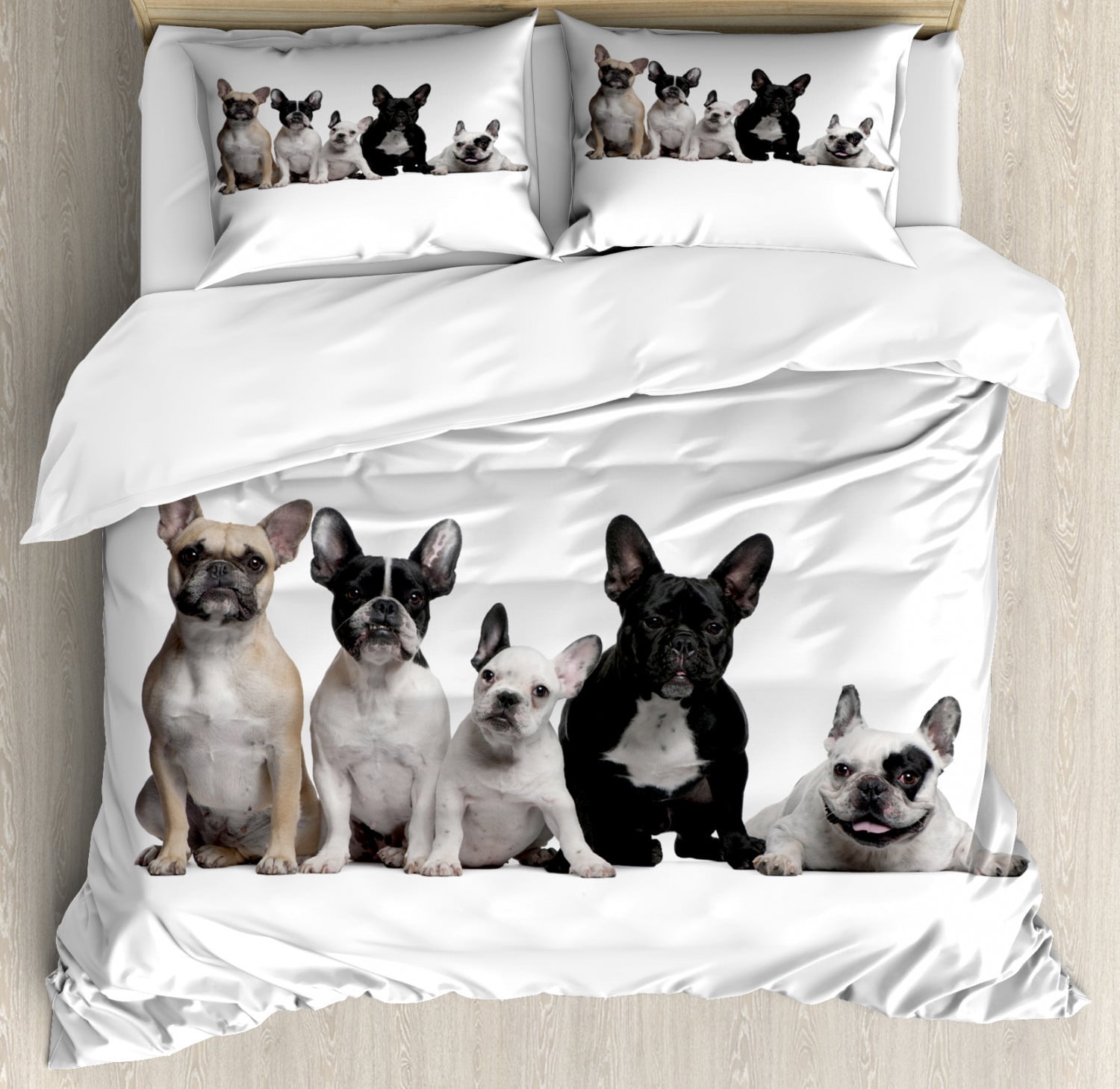 Details about   French Bulldog Sheet Set *New* QUEEN 100% Polyester Frenchies Frenchie Puppy 