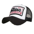 thumbnail image 2 of Fgnfyis Men Women Summer Baseball Cap Casual Embroidered Mesh Hop Hat Lightweight Breathable Sporty Design Black One Size, 2 of 5