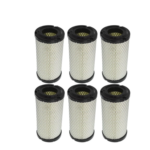 6-Pack Air Filter Replacement for Kubota BX Series RTV500 RTV900 KTV900 D662 D722 D782 D902