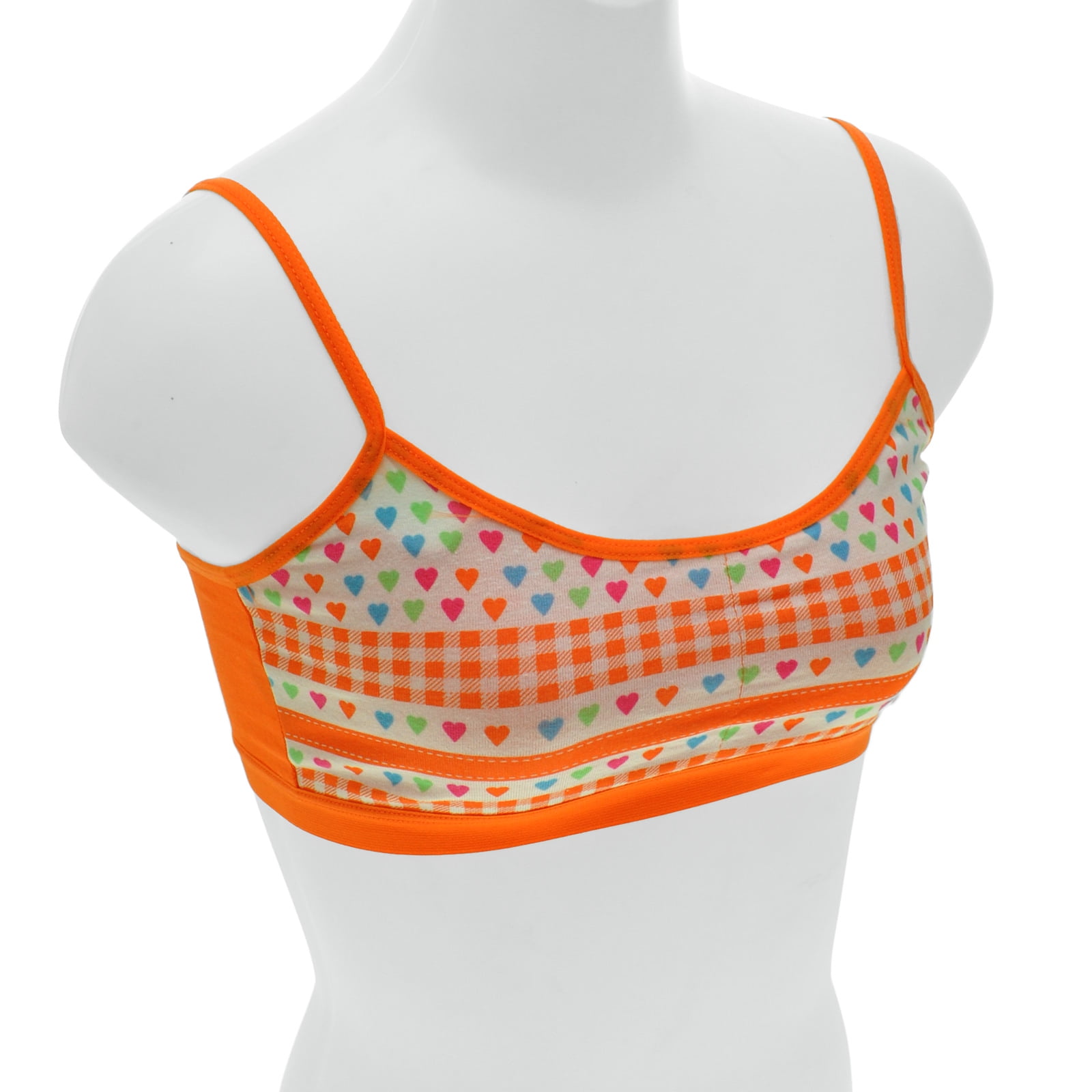 Angelina Angelina Girls's Cotton Training Bras With Heart Print