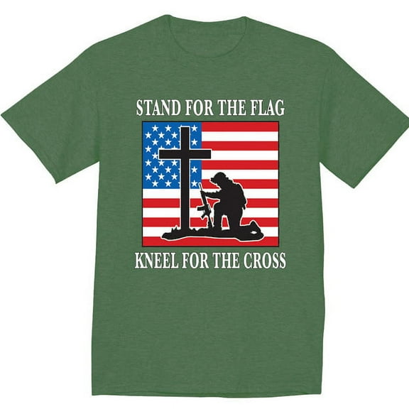 Mens Graphic Tees Stand for the Flag T-shirt