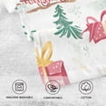 thumbnail image 5 of Yayeee 100% Cotton Hand Towels for Bathroom 16" x 28" Soft Absorbent Kitchen Towel, Christmas Train, 5 of 7