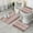 Multicolor Geometric Boho, variant on White Boho Bohemia Rainbows Clouds Stars Pattern Bathroom Rugs Sets 3 Piece,Toilet Cover Set,Absorbent Non Slip Bathroom Mats Sets with U-Shaped Contour Rug Toilet Rug Set