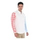 thumbnail image 4 of Porto Blanco Camisa Caballero Algodon Azul Cuadros, 4 of 7