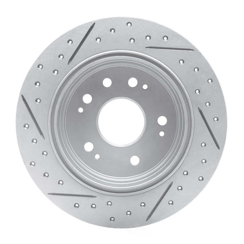 Dynamic Friction Company 830-59046R DFC Geoperformance Rotor - Drilled and Slotted