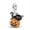 Black Cat Pumpkin, variant on 925 Sterling Silver Pumpkin Skull DIY Charm Bead fits European Bracelet Halloween Party Favor Gift For Her