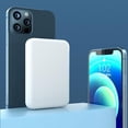 thumbnail image 2 of MesaSe Portable MagSafe External Battery Pack  Wireless Charger and Power Bank for  12  13  14 Pro Max，Black, 2 of 4